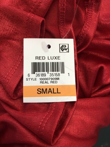 INC Off Shoulder Flutter Sleeves Pullover Top Red Blouse Off Shoulder - Picture 4 of 4